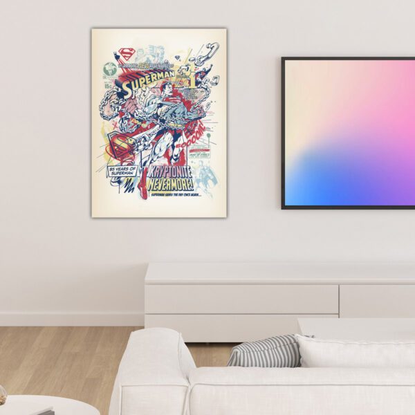 DC Comics : Superman Vintage Kryptonite Poster