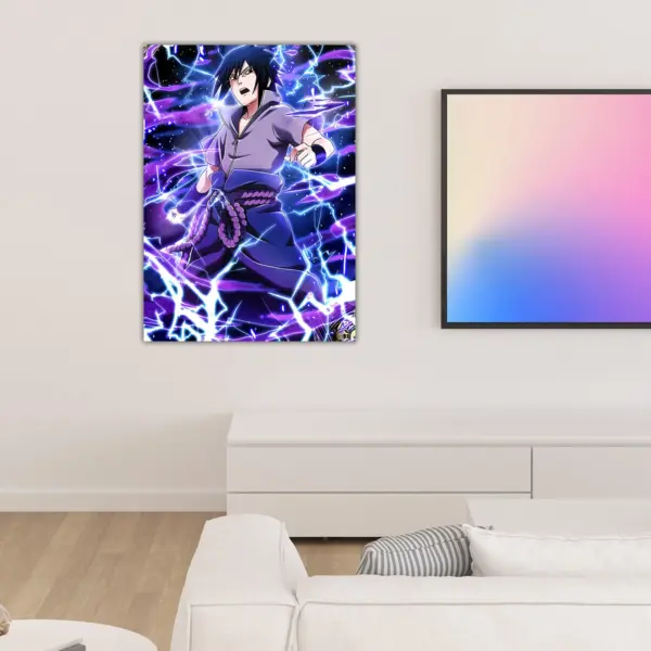 Naruto Shippuden | Angry Sasuke Uchiha anime Poster