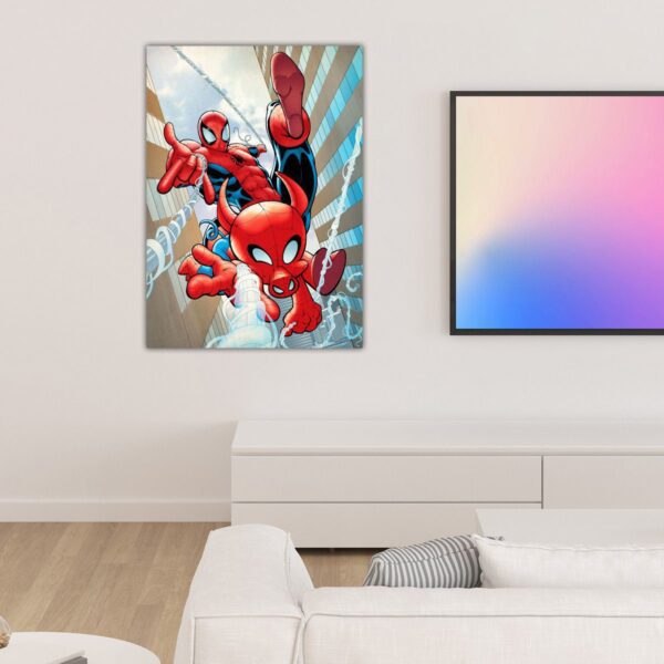 Marvel Comics Spider ham and buddies Poster