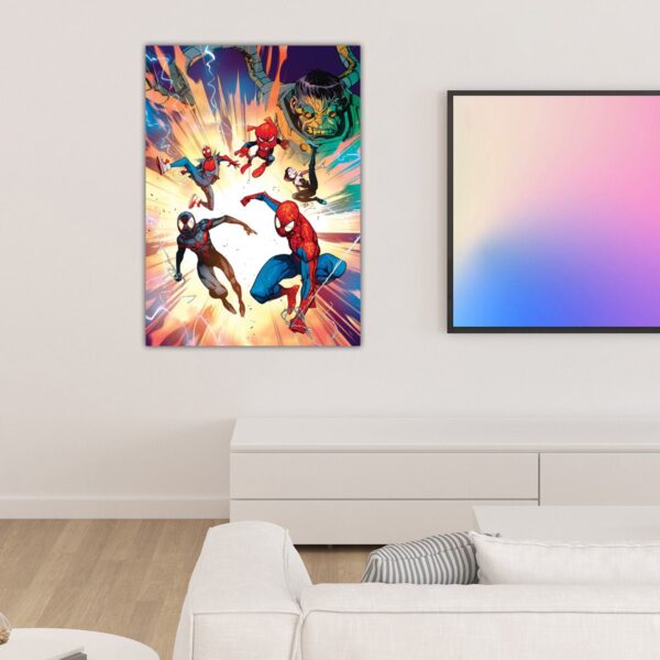 Marvel Comics Spider Verse Team Poster