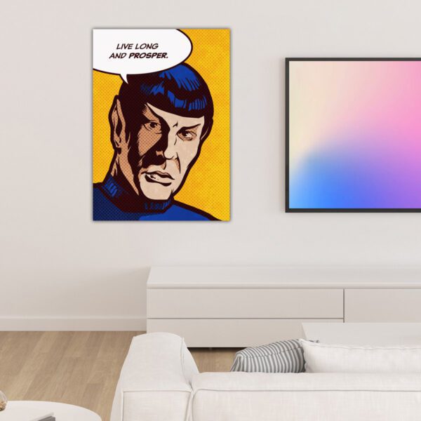 Star Wars : Spock Comic Poster