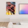 Marvel Comics Black vs Spider Man Poster