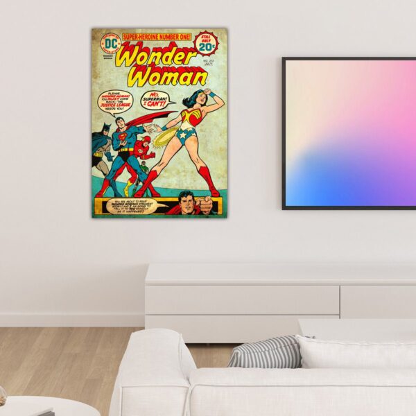 DC Comics Superman and Wonder Woman Poster