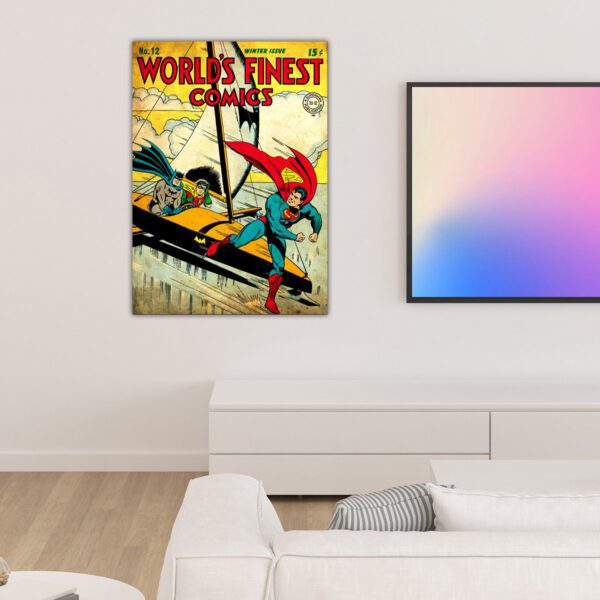 DC Comics : Superman and Batman Poster