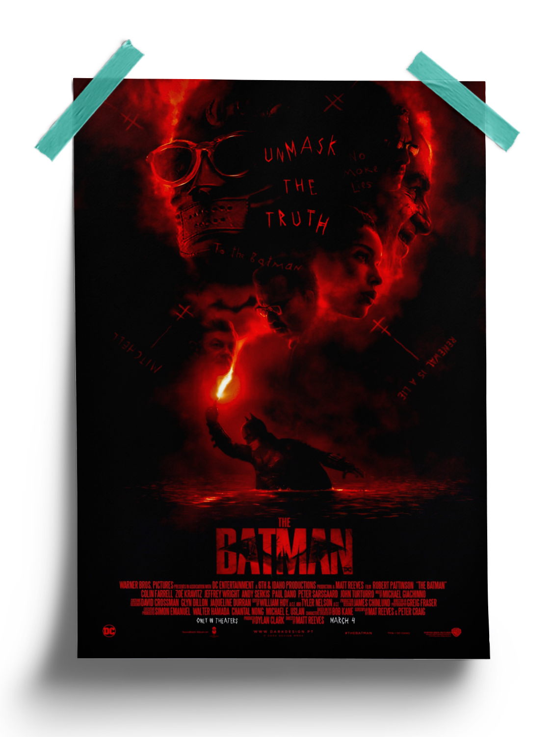 Unmask the Truth - Batman Official Poster
