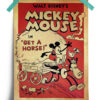 Get a Horse | Mickey Mouse Poster
