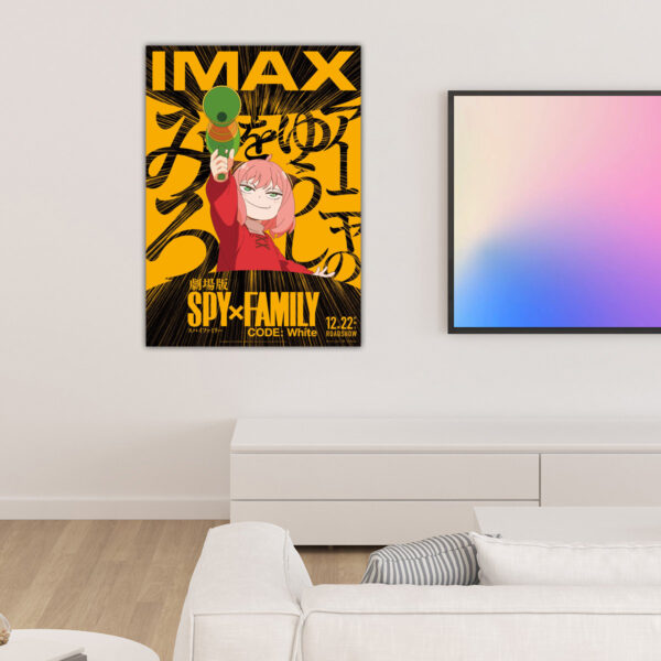 IMAX Anya Forger Spy x Family Code White Official Poster