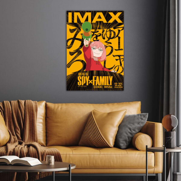 IMAX Anya Forger Spy x Family Code White Official Poster