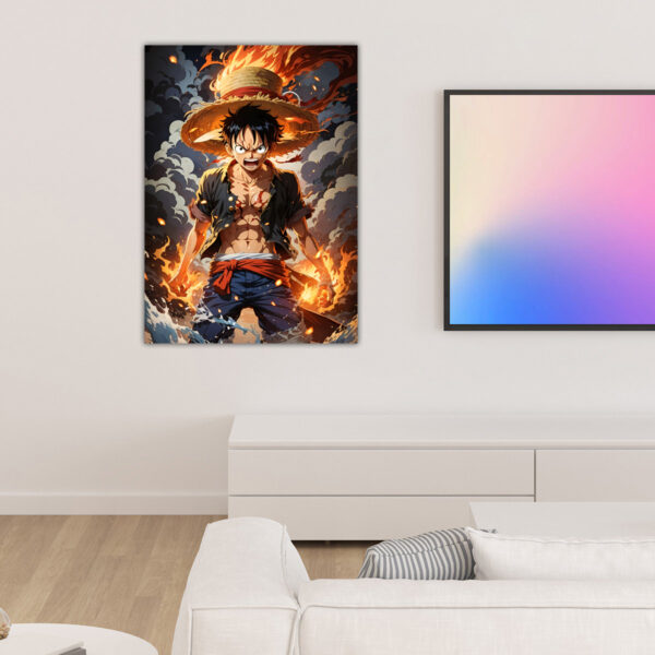 Red Roc Straw Hat - One Piece Poster