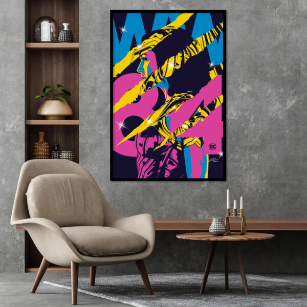 Wonder Woman 1984 Retro Poster