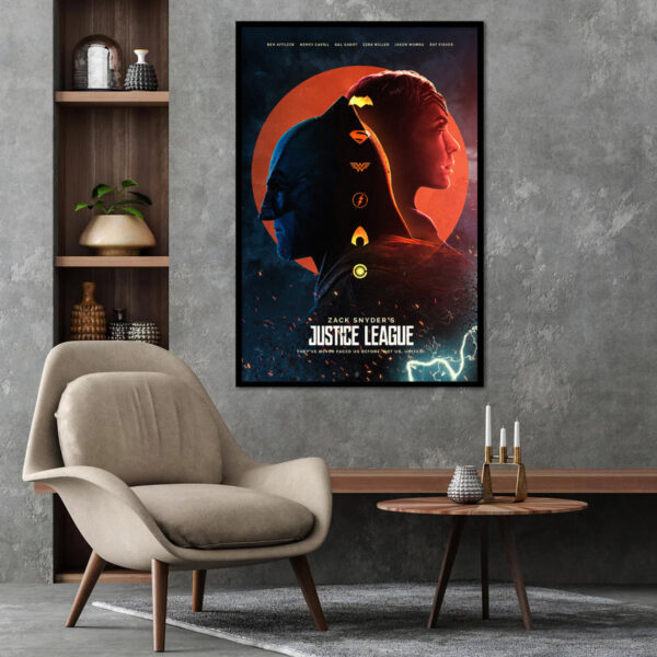 Zack Snyder & Gal Gadot Justice League Poster