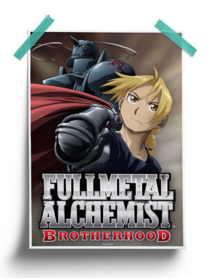 Fullmetal Alchemist Brotherhood Official Poster