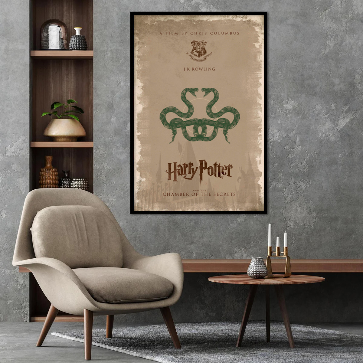 Harry Potter and the chamber of the secrets Official Poster