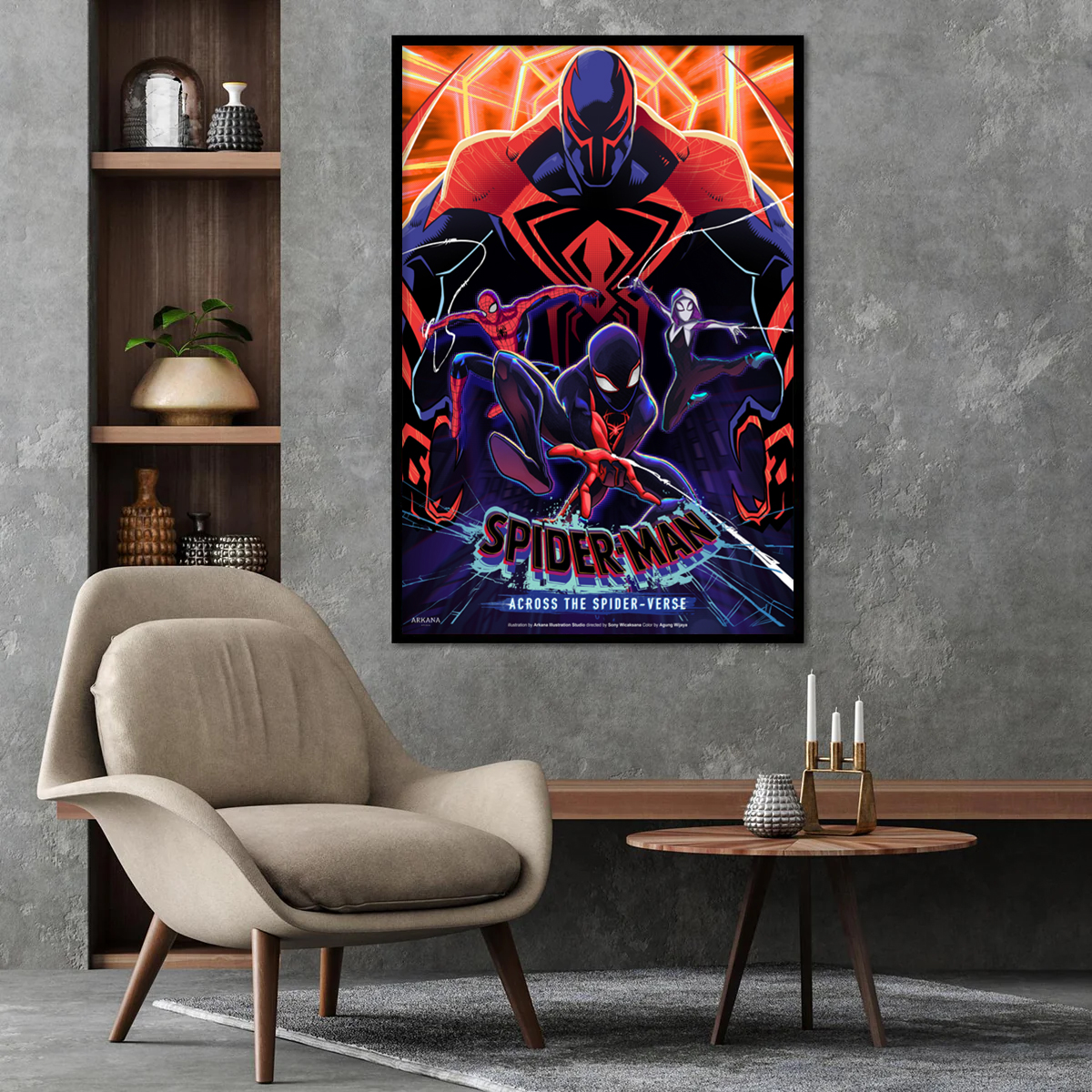 Across the Spider-Verse - Spider man Official Poster