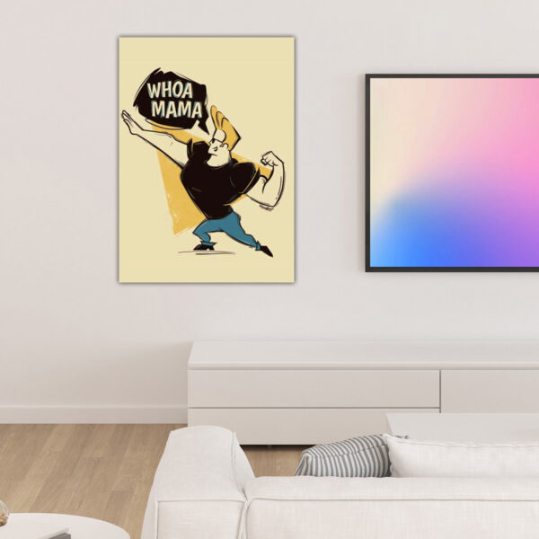 Whoa Mama | Johnny Bravo Poster