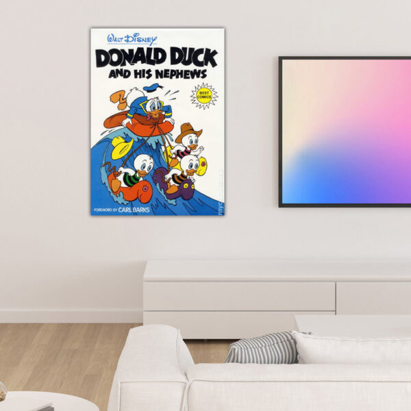 Donald Duck and his nephews Poster