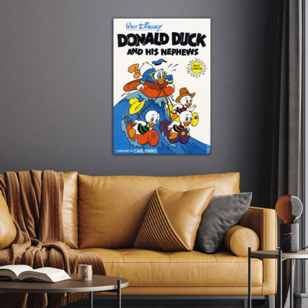 Donald Duck and his nephews Poster