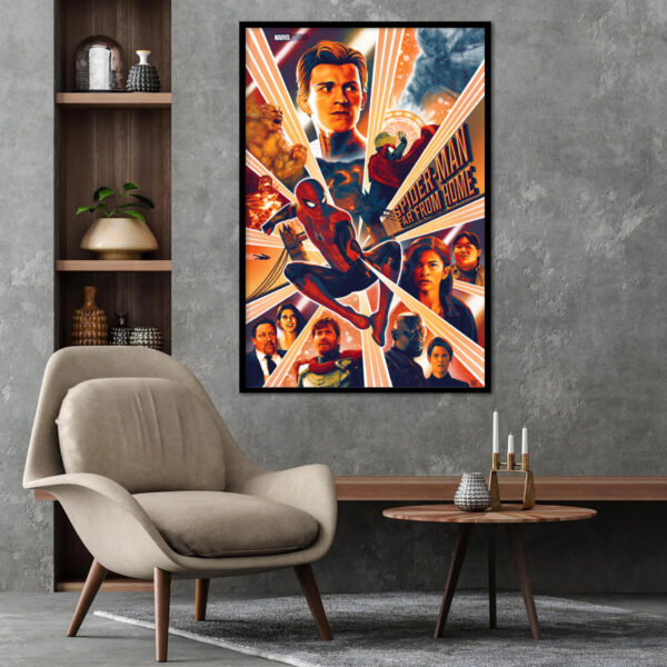 Far From Home - Spider man Official Poster