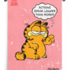 Actions Speak Louder - Garfield Official Poster