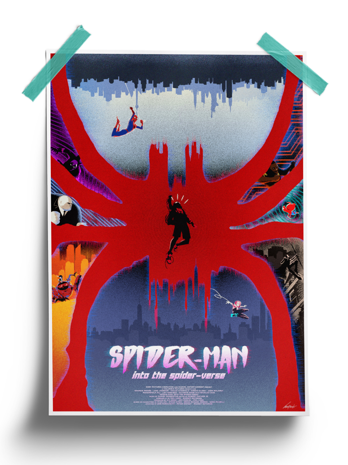 It Always Fits – Spider-Man Into the Spider-Verse Poster