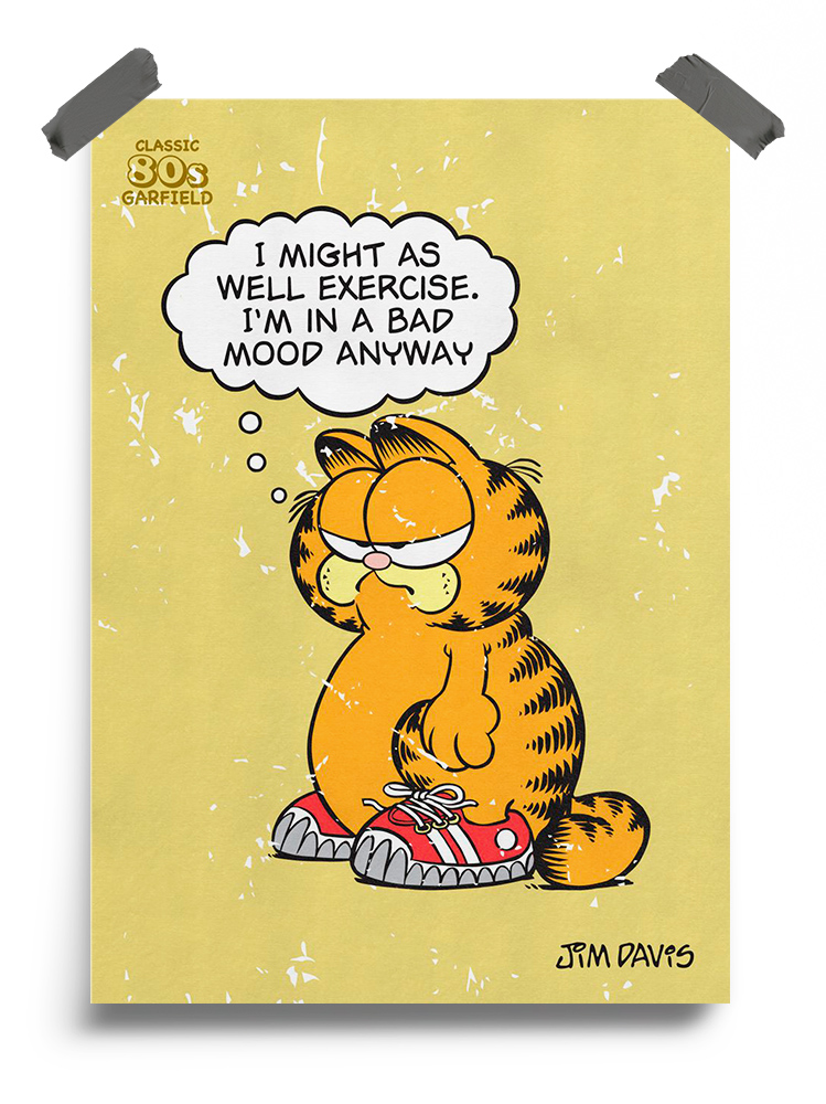 Bad Mood - Garfield Official Poster