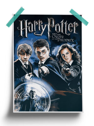 The Order of the Phoenix - Harry Potter Official Poster