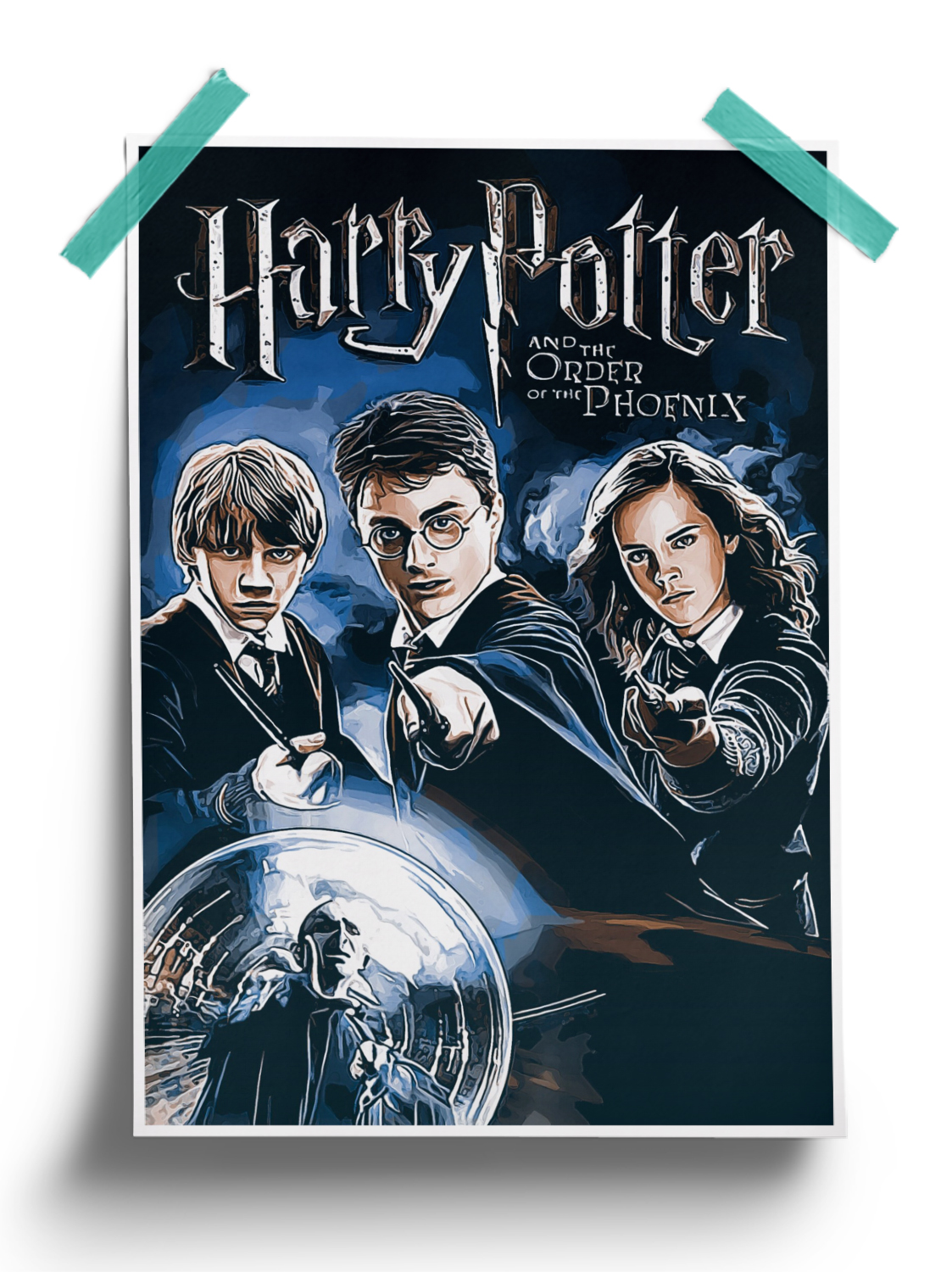 The Order of the Phoenix - Harry Potter Official Poster