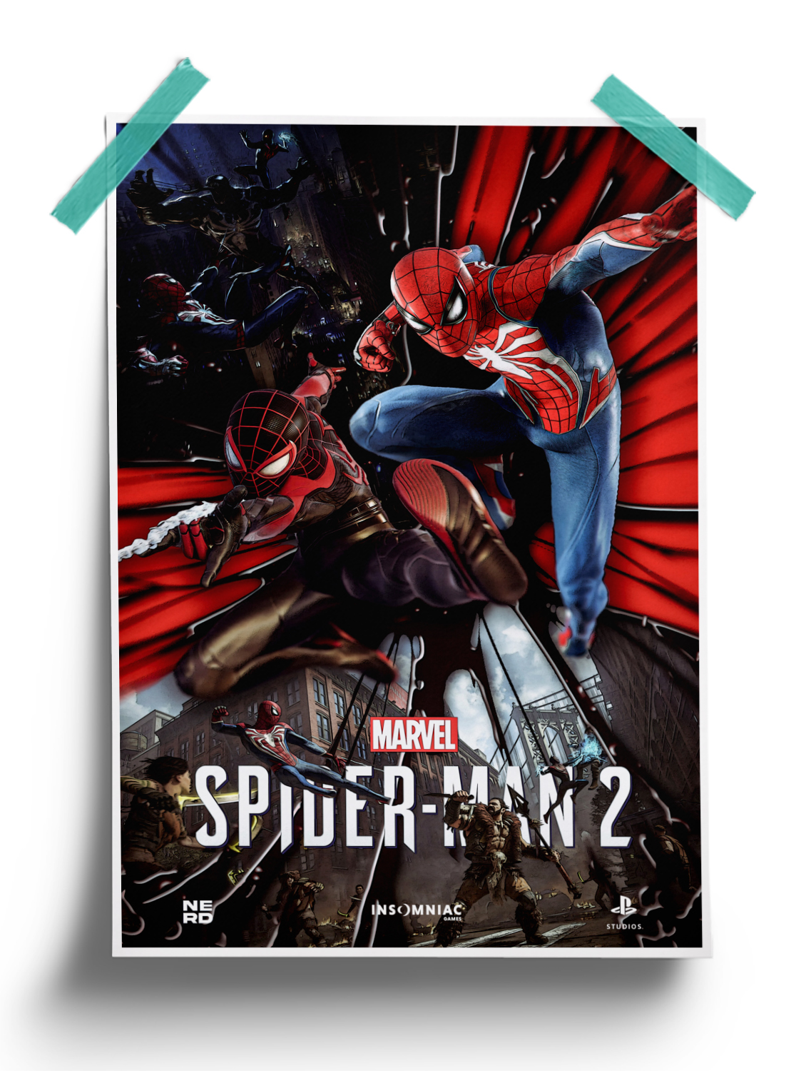 Marvels Spider-Man 2 Official Poster
