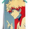 Hunter x Hunter | Retro Killua Zoldyck anime Poster