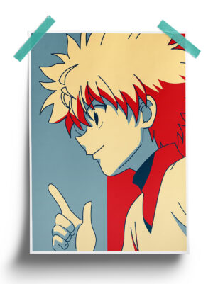Hunter x Hunter | Retro Killua Zoldyck anime Poster