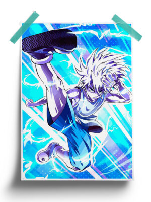 Hunter x Hunter | Godspeed Killua Zoldyck anime Poster