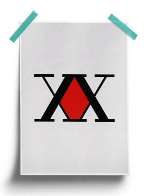 Hunter x Hunter minimalistic anime Poster