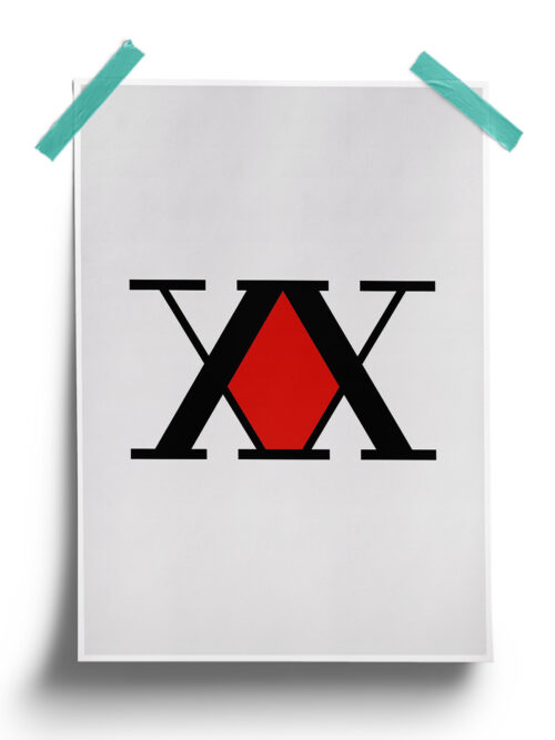 Hunter x Hunter minimalistic anime Poster
