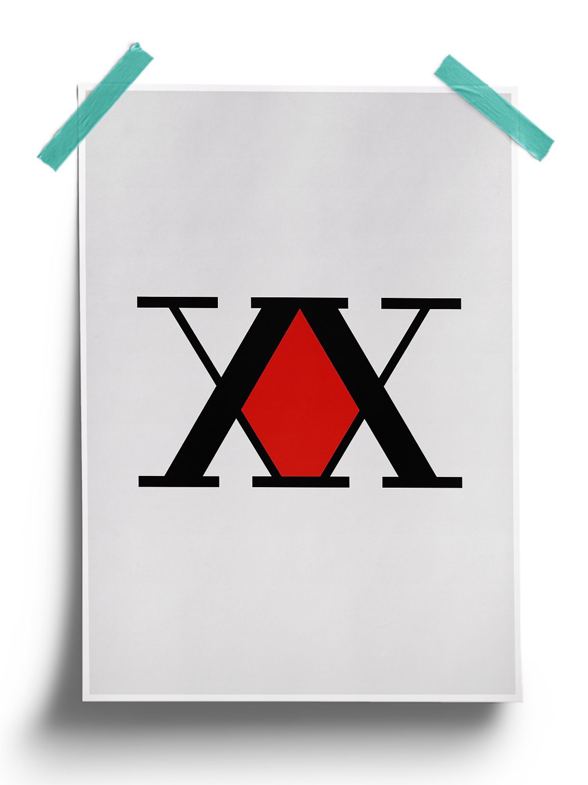 Hunter x Hunter minimalistic anime Poster