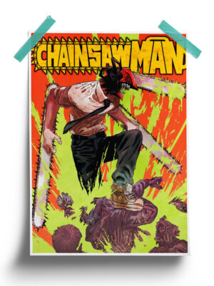 Chainsaw Man Official anime Poster
