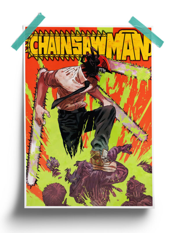 Chainsaw Man Official anime Poster