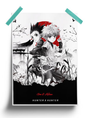 Hunter x Hunter Vintage anime Poster