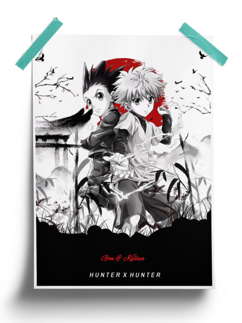 Hunter x Hunter Vintage anime Poster