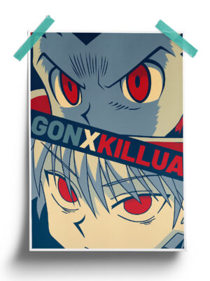 Hunter x Hunter | Gon x Killua anime Poster