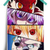 Hunter x Hunter | Gon x Kurapika x Leorio x Killua anime Poster