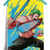 Zoro Chainsaw Man anime Poster