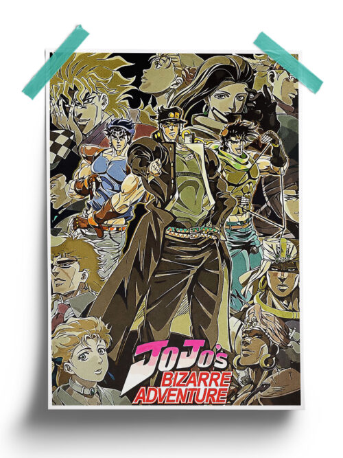JoJo's Bizarre Adventure Official anime Poster