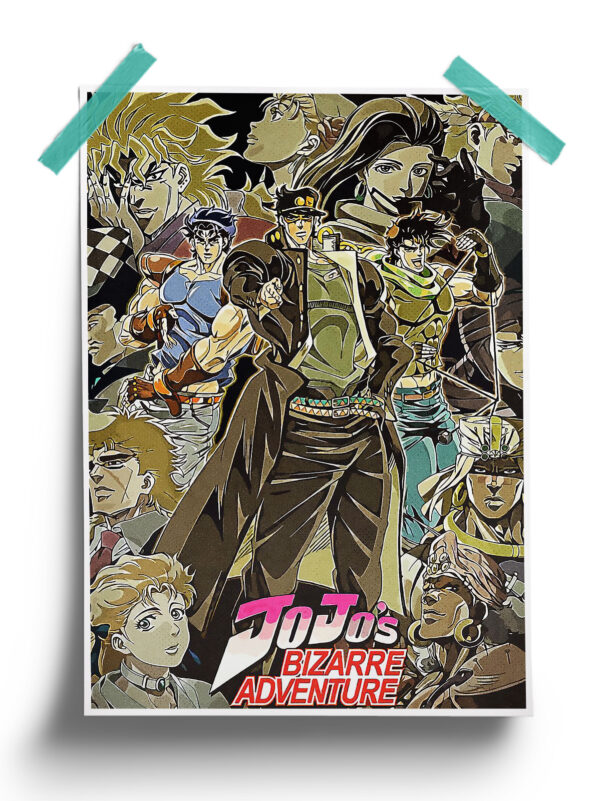 JoJo's Bizarre Adventure Official anime Poster