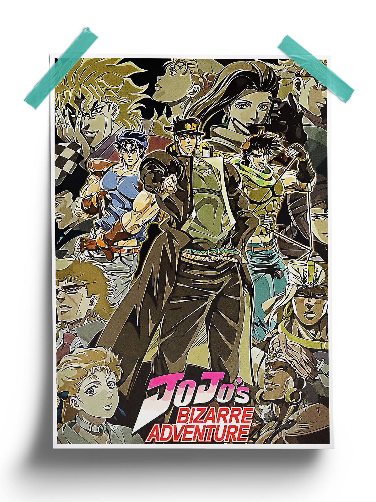 JoJo's Bizarre Adventure Official anime Poster