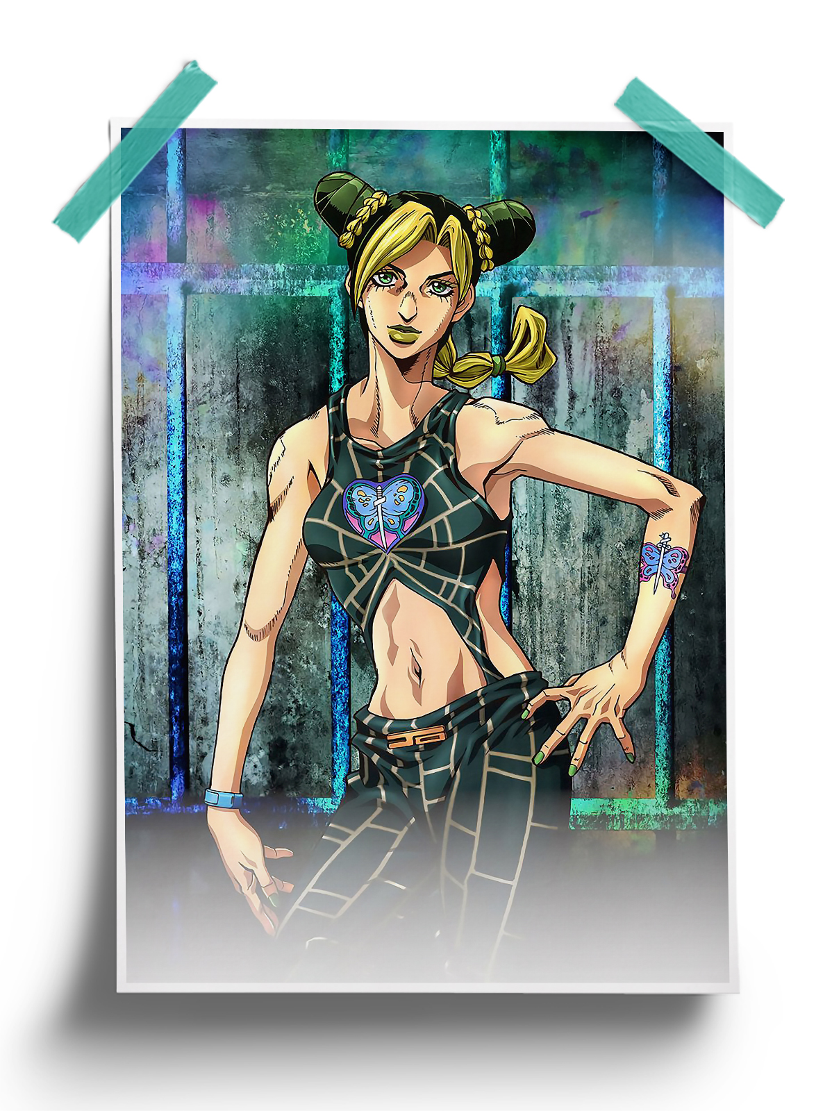 JoJo's Bizarre Adventure | Stone Ocean vintage anime Poster