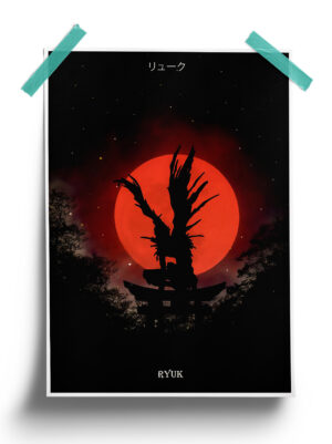 Death Note | Minimalist Ryuk anime Poster