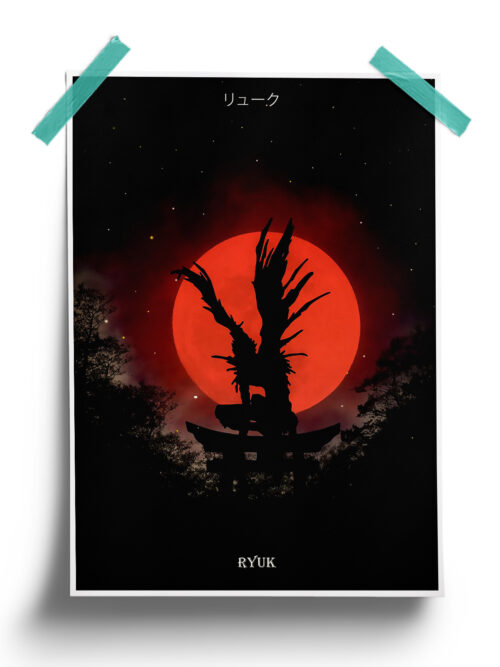 Death Note | Minimalist Ryuk anime Poster