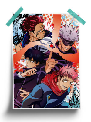 Jujutsu Kaisen | JJK anime Poster
