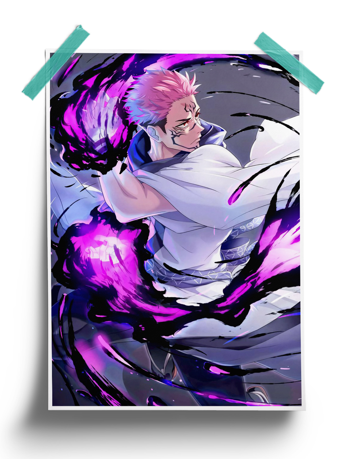Jujutsu Kaisen | Evil Ryomen Sukuna anime Poster