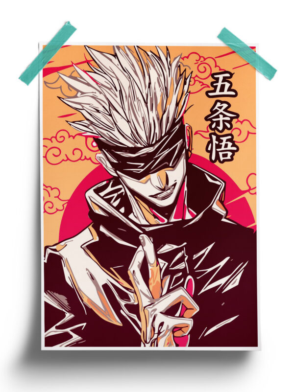 Jujutsu Kaisen | Gojo Satoru anime Poster